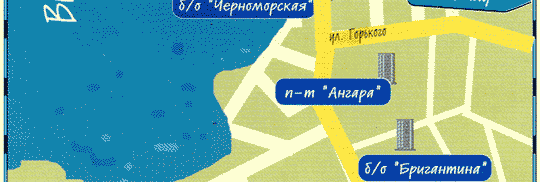 карта Витязево